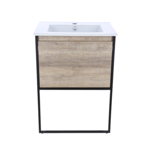 Bellari Mueble 60 Cm Con Lavamanos y Con Patas Negras - Baccessory