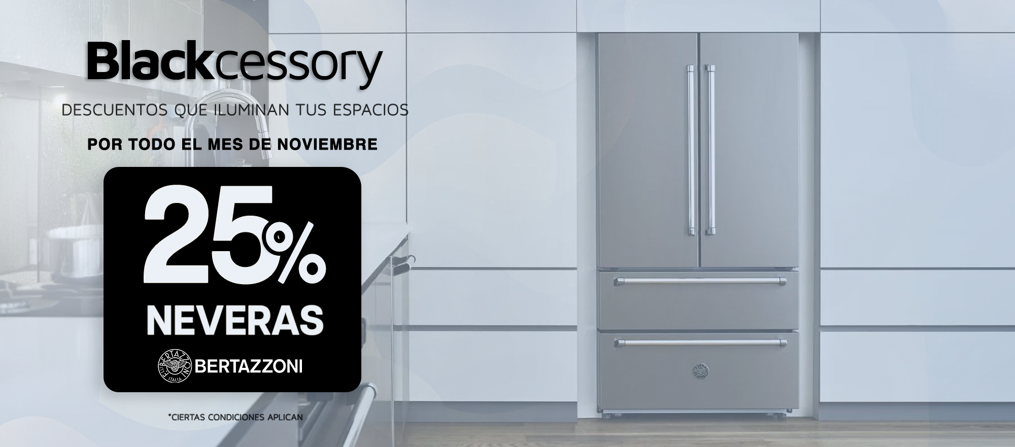 Banner neveras 25% – Blackcessory 2025