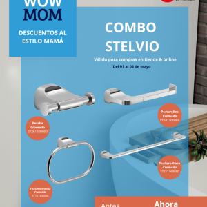 Set de Accesorios Gedy - Combo Stelvio