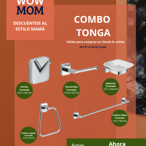 Set de Accesorios Gedy - Combo Tonga