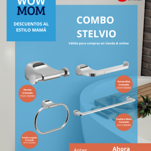 Set de Accesorios Gedy - Combo Stelvio