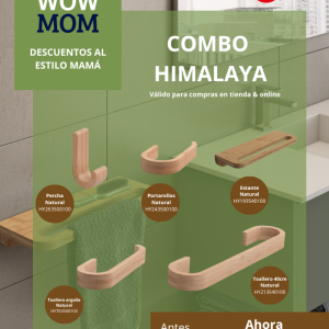 Set de Accesorios Gedy - Combo Himalaya