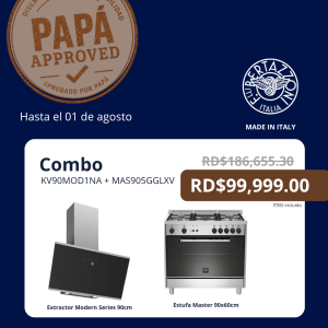 Combo Bertazzoni Aprobado por Papá